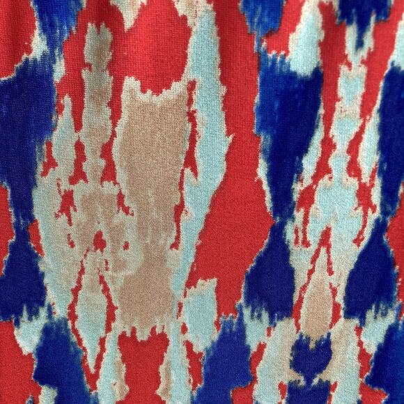 Jones New York Women's Coral Sea Side Ruched Dress Size 2X Draped Beachy Party - Picture 10 of 10